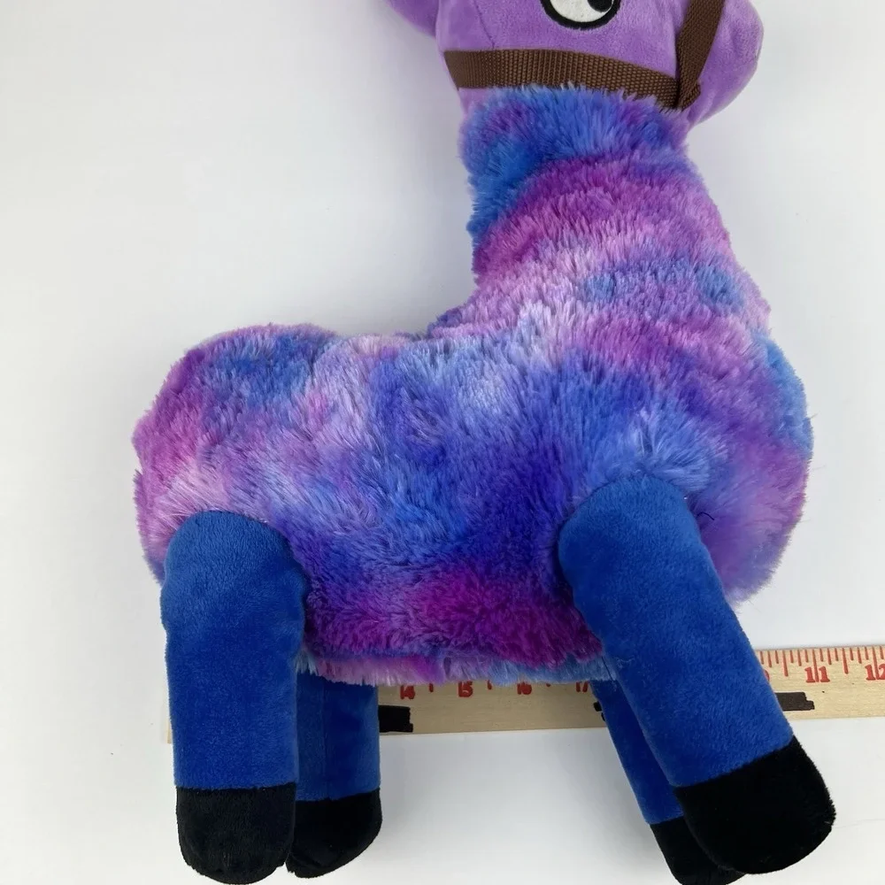 Fun & Fun Toys Purple Blue Lama Plush Medium‎ Multi-color  Fortnite Game Loot